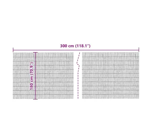 Reed Aed Neutraalne 300 X 180 Cm Puhmas
