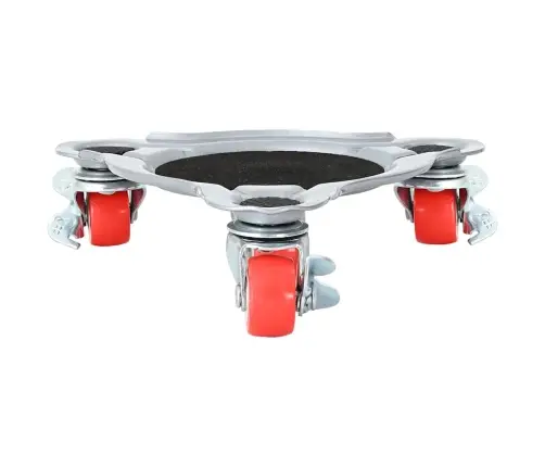 Mööblirullikud 4 Tk Tõstukiga 14,5 X 13,5 X 4 Cm Teras 400 Kg