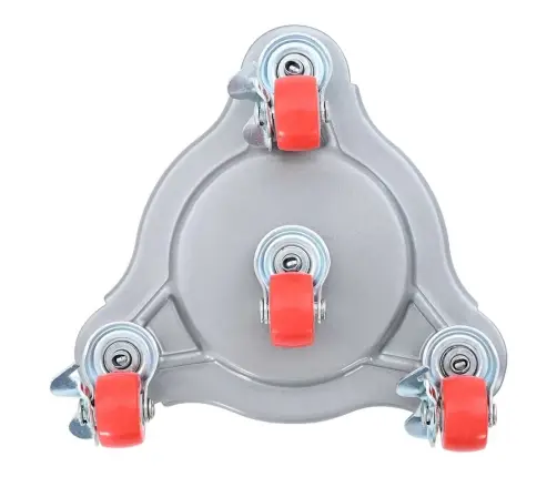 Mööblirullikud 4 Tk Tõstukiga 14,5 X 13,5 X 4 Cm Teras 400 Kg