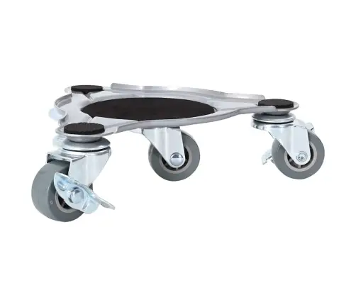 Mööblirullikud 4 Tk Tõstukiga 19 X 17,5 X 6 Cm Teras 1000 Kg