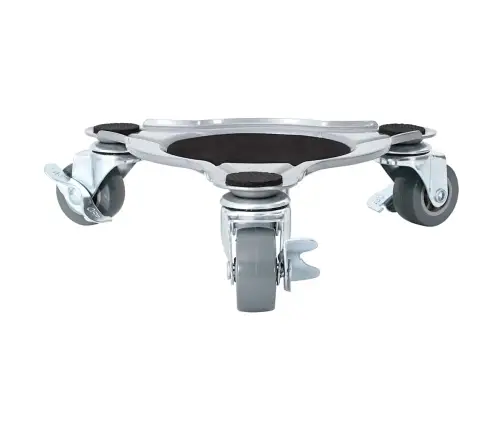 Mööblirullikud 4 Tk Tõstukiga 19 X 17,5 X 6 Cm Teras 1000 Kg