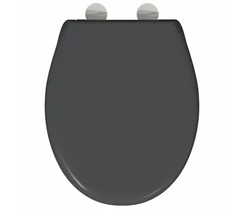 Ātrā Atslēgšana Tualetes Sēdeklis Ar Mīksto Aizvēršanu Duroplast Antracīts Vidaxl