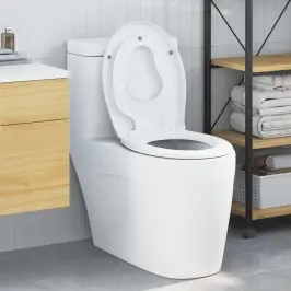 Kiire Vabastamisega Wc-Istmik Valge 44.5 X 37.3 X 4.3 Cm