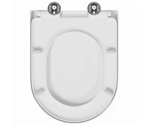 Greito Atleidimo Tualeto Sėdynė Balta 46.2 X 36 X 4.3 Cm