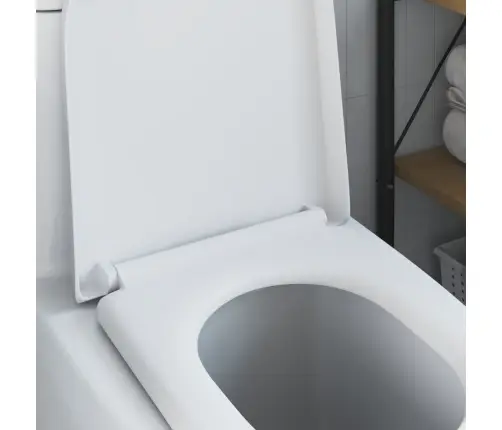 Tualettsari Valge 46,2 X 36 X 4,3 Cm Duroplast