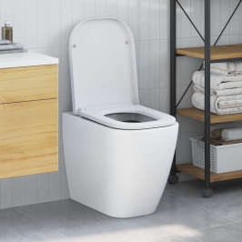 Kiire Vabastamisega Wc-Istmik Valge 44.5 X 35 X 3.6 Cm