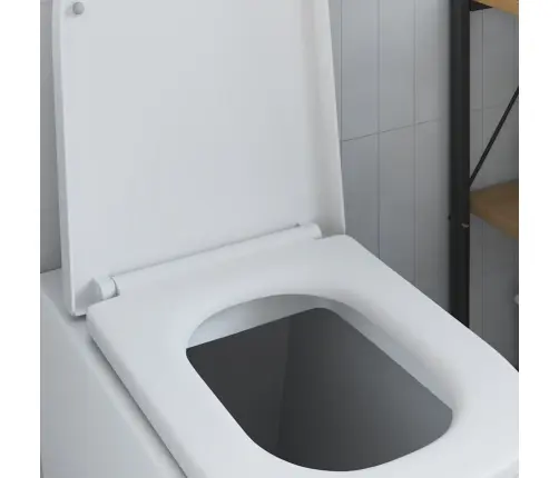 Kiire Vabastamisega Wc-Istmik Valge 44.5 X 35 X 3.6 Cm