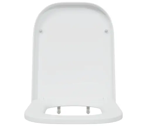 Tualeto Sėdynė Balta 44,5 X 35 X 3,6 Cm Duroplastas