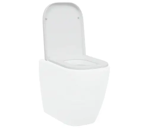 Tualeto Sėdynė Balta 44,5 X 35 X 3,6 Cm Duroplastas