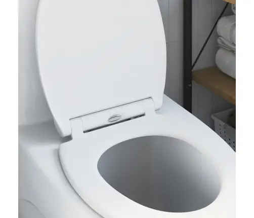 Ātra Atbrīvošana Tualetes Sēdeklis Ar Mīksto Aizvēršanu Duroplast Balts Vidaxl