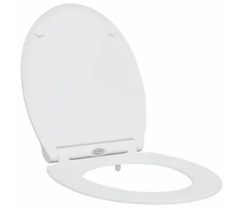 Ātra Atbrīvošana Tualetes Sēdeklis Ar Mīksto Aizvēršanu Duroplast Balts Vidaxl