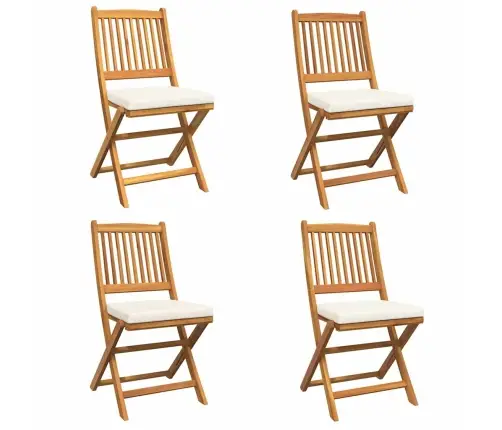 Kokkupandav Tool 4 Pcs Valge 49 X 57.5 X 92Cm Akaatsiapuit