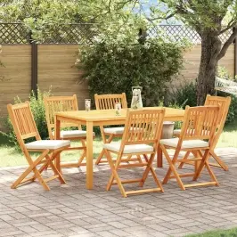 Saliekamā Krēsls Ar Spilvenu 6 Pcs Balts 49 X 57.5 X 92Cm Vidaxl