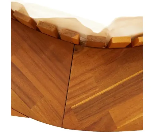 Saulės Gultas Su Pagalve 2-Asmuo 2 Pcs Ruda 60 X 154 X 74 Cm