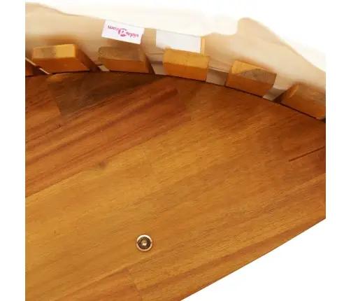 Saulės Gultas Su Pagalve 2-Asmuo 2 Pcs Ruda 60 X 154 X 74 Cm