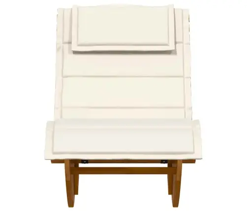 Saulės Gultas Su Pagalve 2-Asmuo 2 Pcs Ruda 60 X 154 X 74 Cm