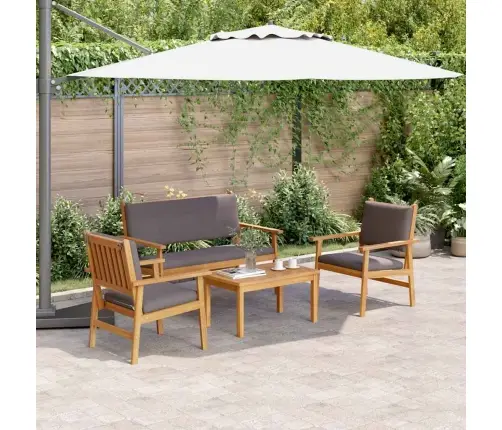 Aia Diivanikomplekt 4 Pcs Pruun 120 X 65,5 X 79 Cm