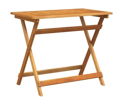 4-Daļīgais Salokāmais Dārza Bistro Komplekts No Cieta Akācijas Koka Vidaxl