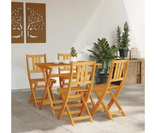 Salokāmie Dārza Krēsli 4 Gab 36X46X86 Cm Ciets Akācijas Koks Vidaxl Salokāmie Dārza Krēsli 4 Gab 36X46X86 Cm Ciets Akācijas Koks Vidaxl