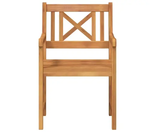 Dārza Krēsli 4 Gabali 56X55.5X90 Cm No Cieta Akācijas Koka Vidaxl