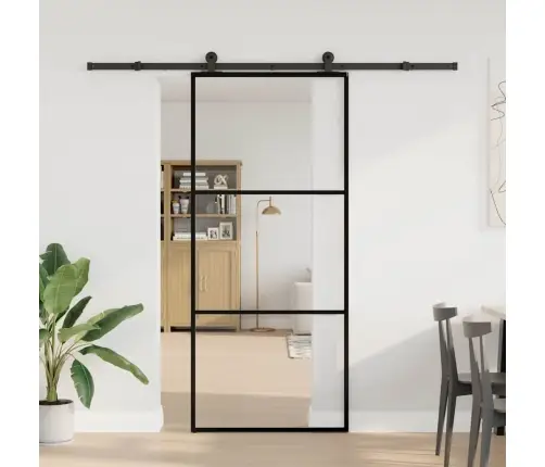 Liuguks Tarvikutega, 90 X 205 cm Esg-Klaas Ja Alumiinium Liuguks Tarvikutega, 90 X 205 cm Esg-Klaas Ja Alumiinium