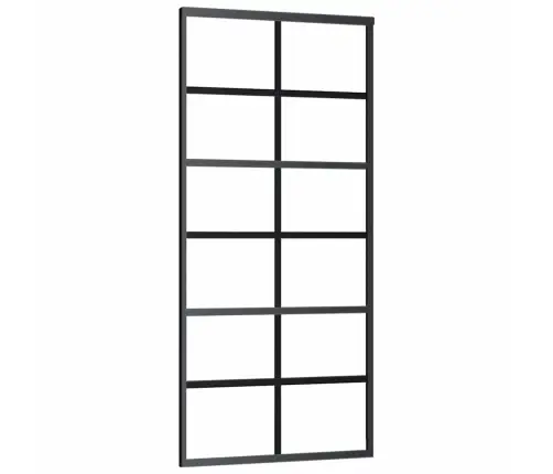 Stumdomos Durys Su Įrangos Rinkiniu, 90X205cm Esg Ir Aliuminis Stumdomos Durys Su Įrangos Rinkiniu, 90X205cm Esg Ir Aliuminis