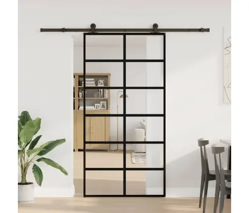 Stumdomos Durys Su Įrangos Rinkiniu, 102X205cm Esg/Aliuminis