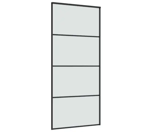 Bīdāmās Durvis Ar Stiprinājumiem, Stikls, Alumīnijs, 90X205 Cm Vidaxl