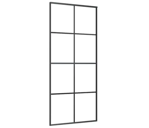 Stumdomos Durys Su Įrangos Rinkiniu, 90X205cm Esg Ir Aliuminis