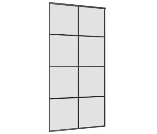 Bīdāmās Durvis, Stiprinājumi, Stikls, Alumīnijs, 102,5X205 Cm Vidaxl