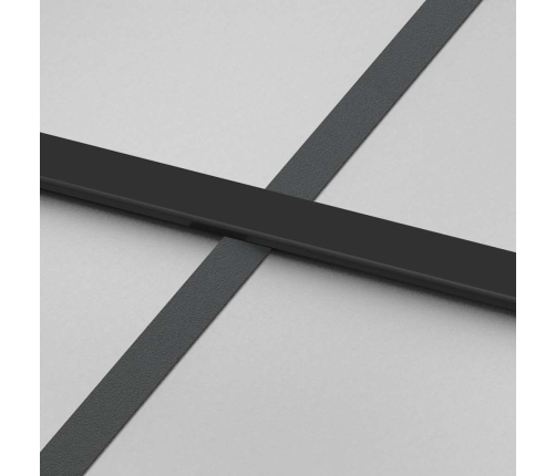 Bīdāmās Durvis Ar Stiprinājumiem, Stikls, Alumīnijs, 76X205 Cm Vidaxl