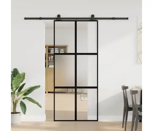Lükanduks Riistvara Komplektiga 90X205 Cm Karastatud Klaas Lükanduks Riistvara Komplektiga 90X205 Cm Karastatud Klaas