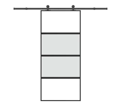 Stumdomos Durys Su Įrangos Rinkiniu, 90X205Cm