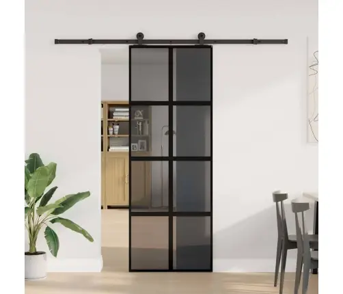 Lükanduks Koos Riistvara Komplektiga 76X205 Cm Karastatud Klaas