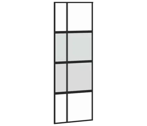 Lükanduks Koos Riistvara Komplektiga 76X205 Cm Karastatud Klaas