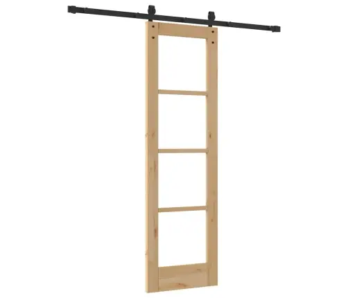 Siseuks Orkdal Looduslik Ja Must 61 X 198,5 Cm