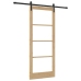 Libisev Uks Orkdal Pruun 86 X 211 Cm Männipuit