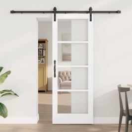 Libisev Uks Orkdal Valge 73.5 X 198.5 Cm Männipuit