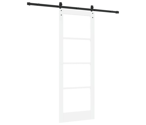 Slīdošās Durvis Orkdal Balts 78 X 211 Cm Priedes Masīvkoks Vidaxl