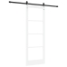Slīdošās Durvis Orkdal Balts 78 X 211 Cm Priedes Masīvkoks Vidaxl