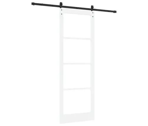 Slīdošās Durvis Orkdal Balts 83 X 232 Cm Priedes Masīvkoks Vidaxl