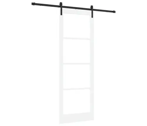 Slīdošās Durvis Orkdal Balts 83 X 232 Cm Priedes Masīvkoks Vidaxl