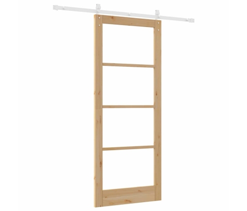 Libisev Uks Orkdal Pruun 86 X 211 Cm Männipuit