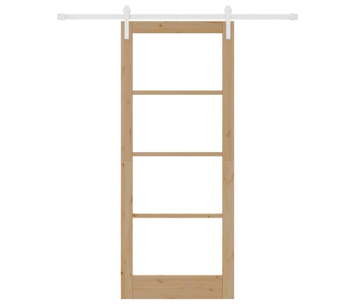 Libisev Uks Orkdal Pruun 86 X 211 Cm Männipuit