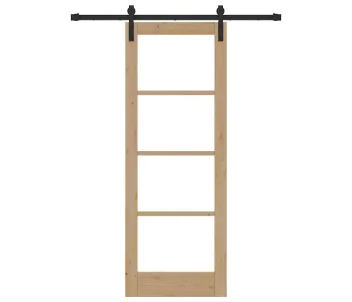 Bīdāmās Durvis Ar ‘Orkdal’ Aparatūru 73.5X198.5 Cm Vidaxl