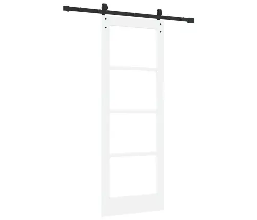 Bīdāmās Durvis Ar Montāžas Komplektu Orkdalbaltas 73.5X198.5 Cm Vidaxl