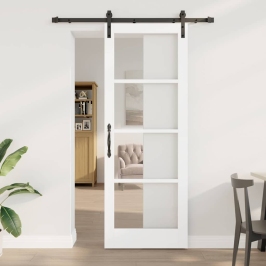 Slīdošās Durvis Cits Orkdal Balts 78 X 211 Cm Vidaxl