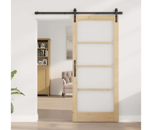 Vidaxl Bīdāmās Durvis Ar Aprīkojuma Komplektu Orkdal86X198.5 Cm
