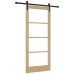 Vidaxl Bīdāmās Durvis Ar Aprīkojuma Komplektu Orkdal86X198.5 Cm