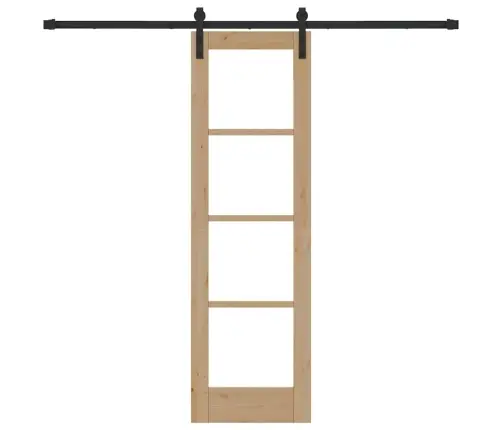 Bīdāmās Durvis Ar Stiprinājumu Komplektu Orkdal61X198.5 Cm Vidaxl